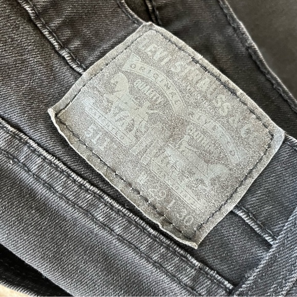 Black Denim Jeans Levi Strauss 511 - Picture 4 of 7